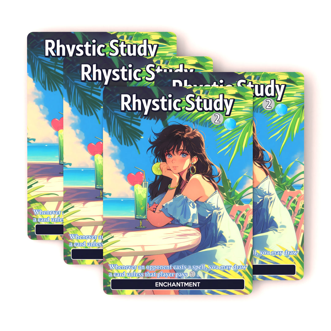 Rhystic Study MTG Proxy