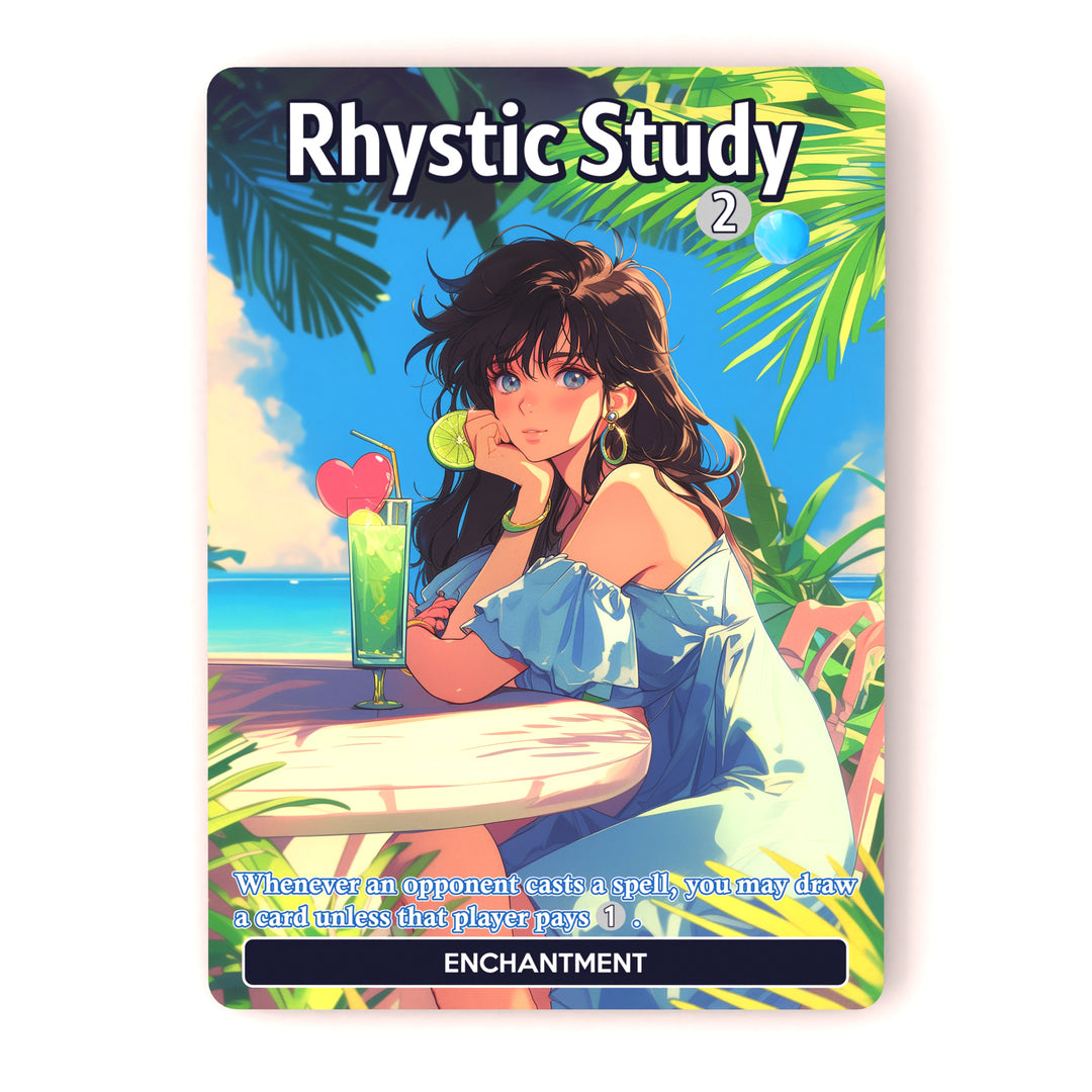 Rhystic Study MTG Proxy