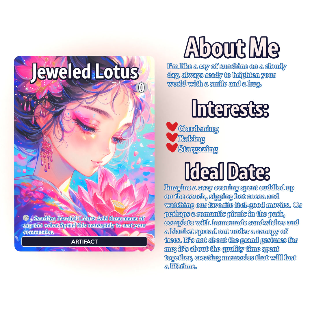 Jeweled Lotus MTG Proxy