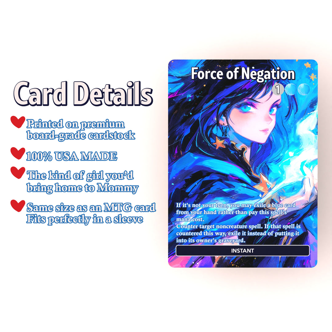 Force of Negation MTG Proxy