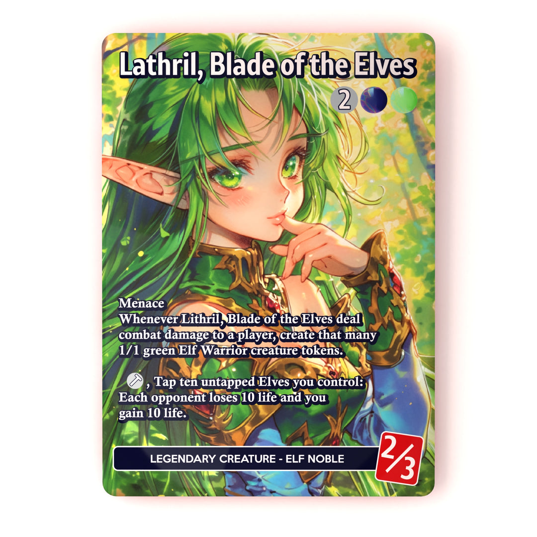 Lathril, Blade of the Elves MTG Proxy