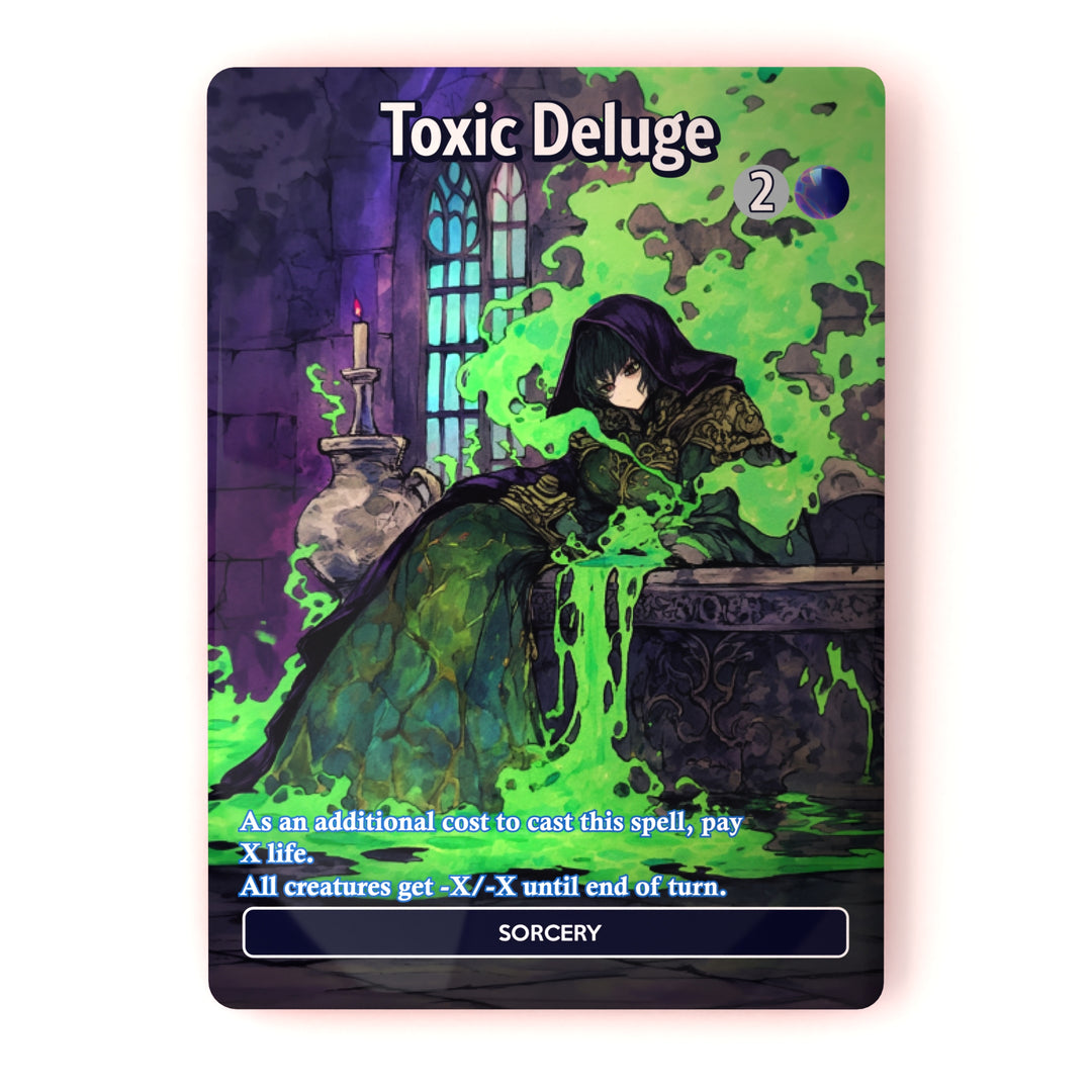 Toxic Deluge MTG Proxy