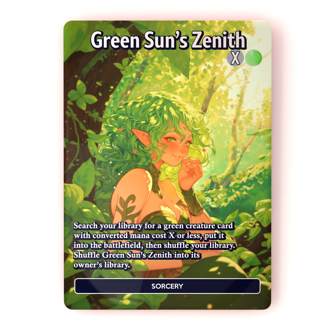 Green Sun's Zenith MTG Proxy