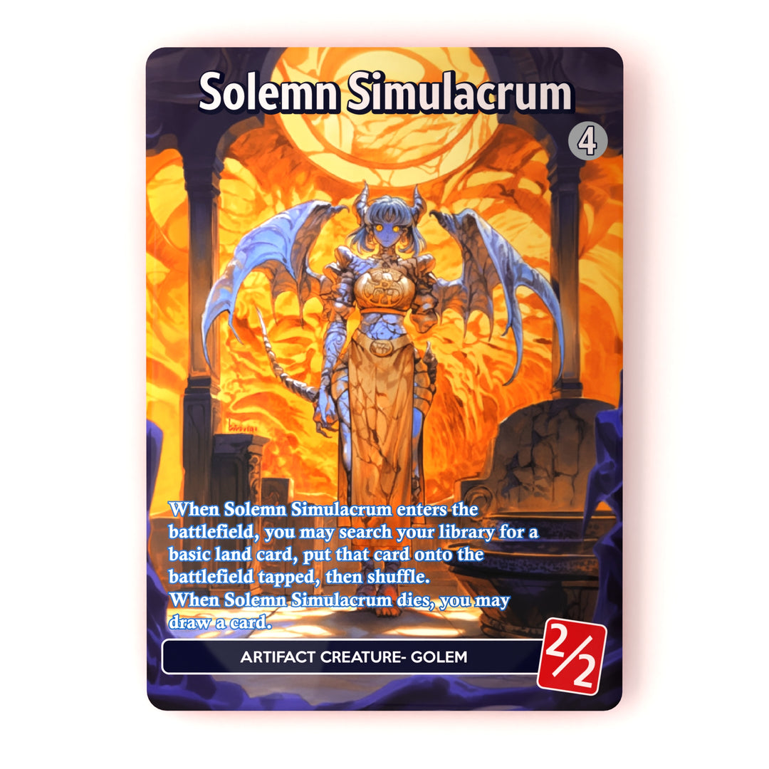 Solemn Simulacrum MTG Proxy