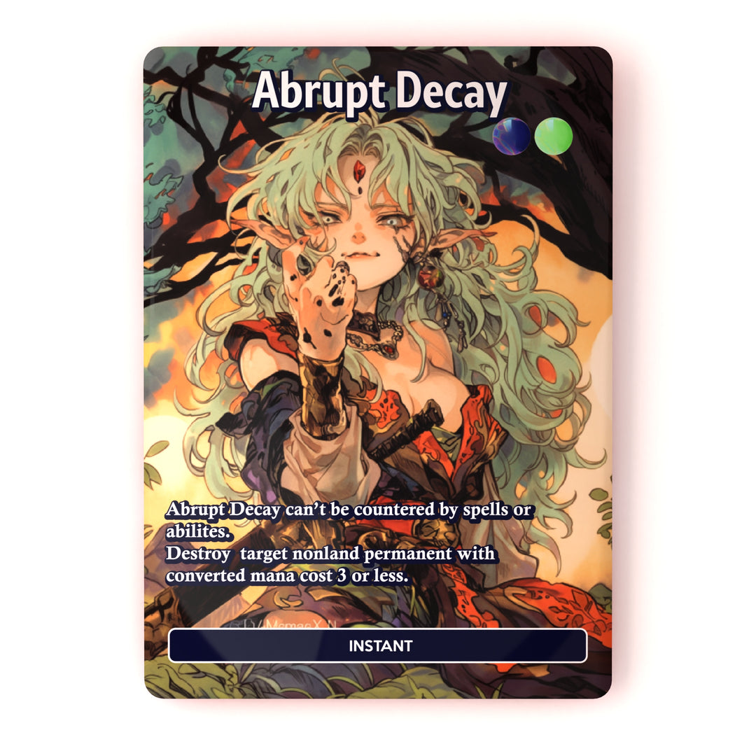 Abrupt Decay MTG Proxy