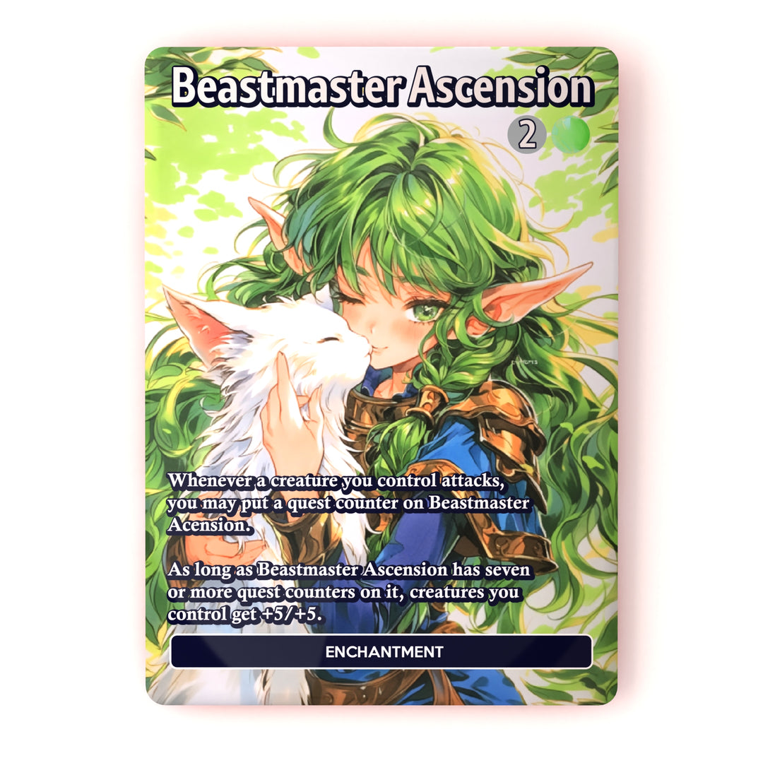 Beastmaster Ascension MTG Proxy