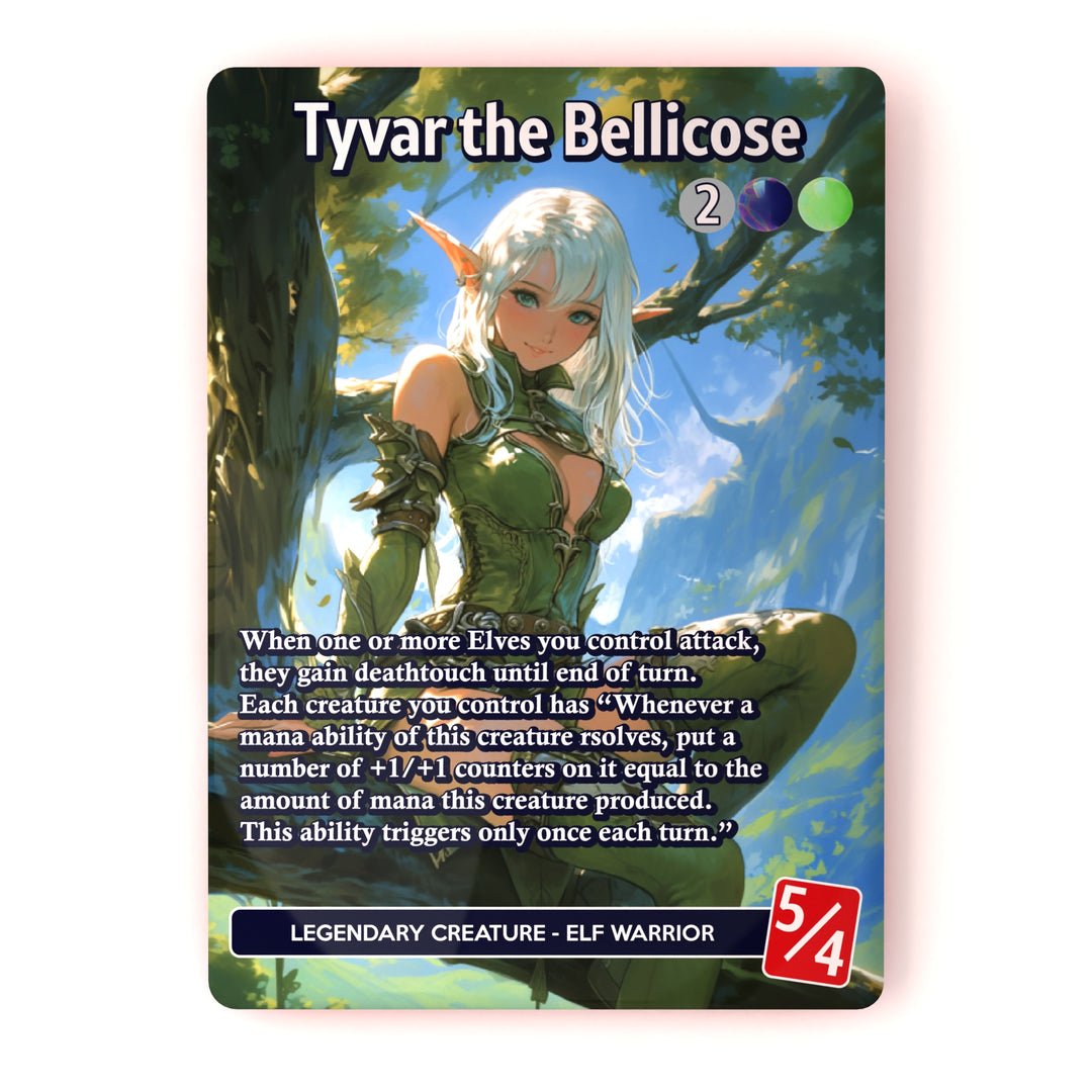 Tyvar the Bellicose MTG Proxy