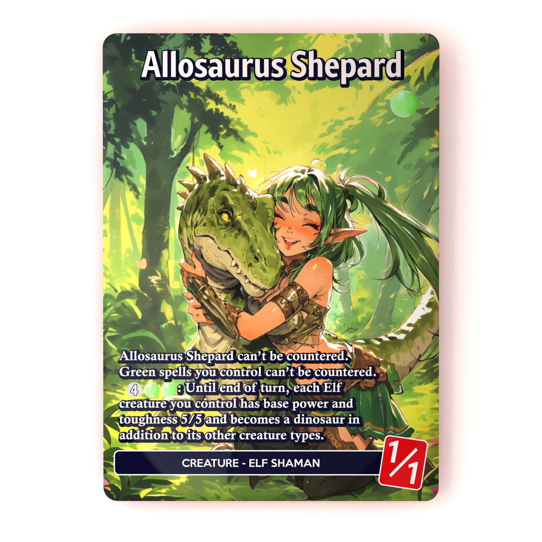 Allosaurus Shepard MTG Proxy