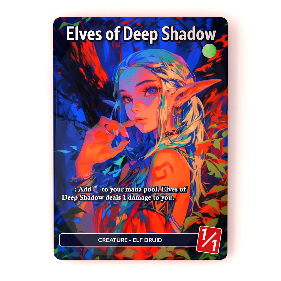 Elves of Deep Shadow MTG Proxy