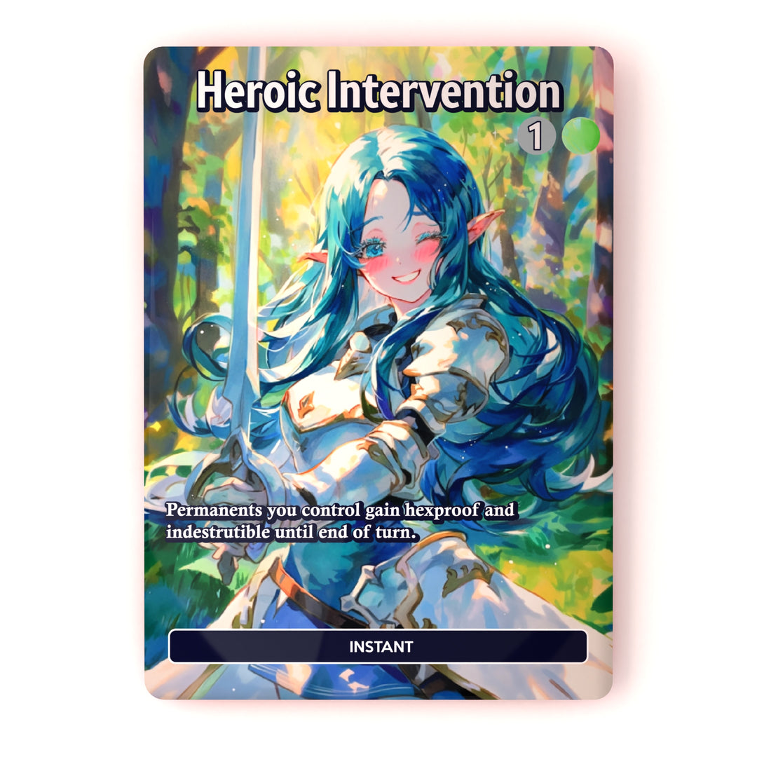 Heroic Intervention MTG Proxy