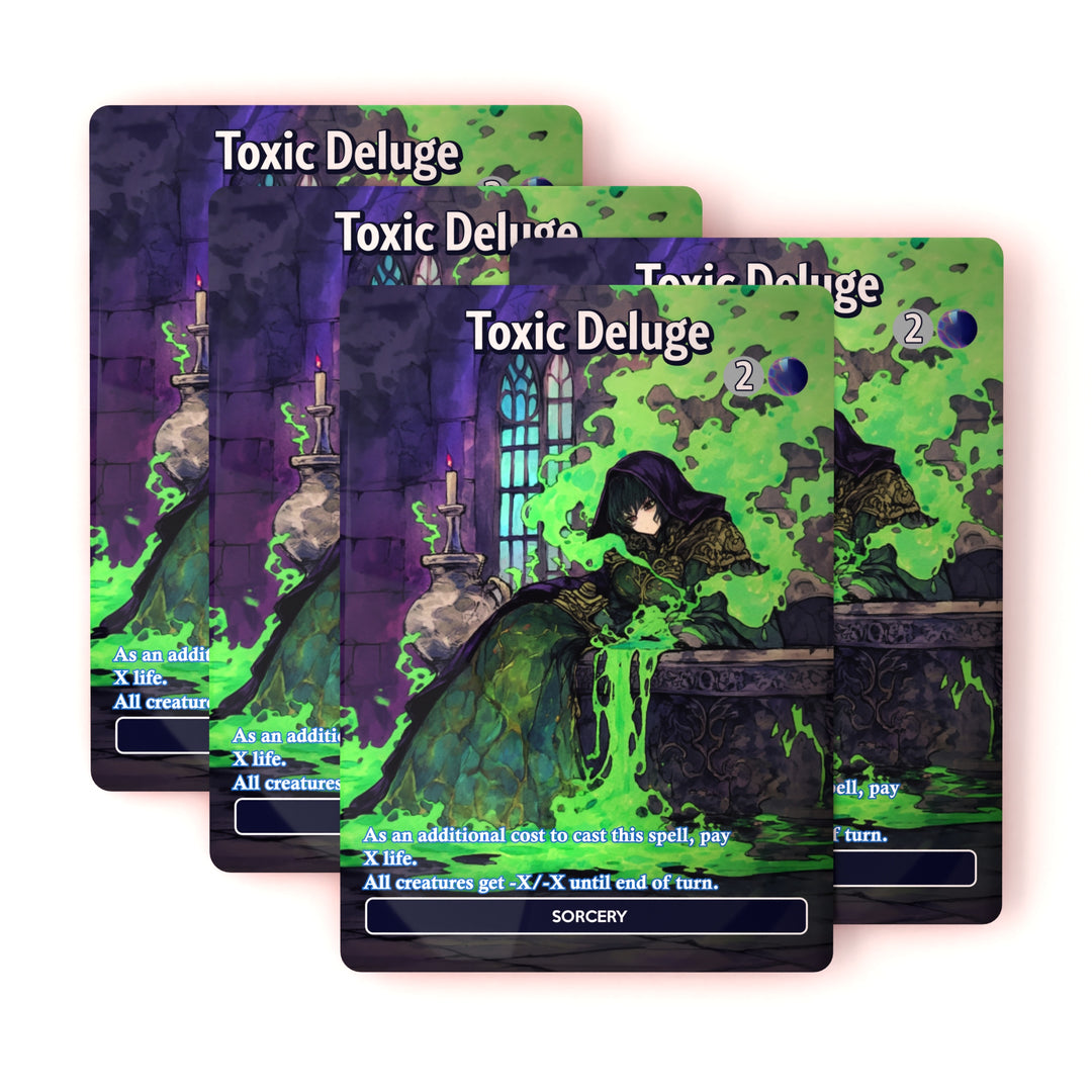 Toxic Deluge MTG Proxy