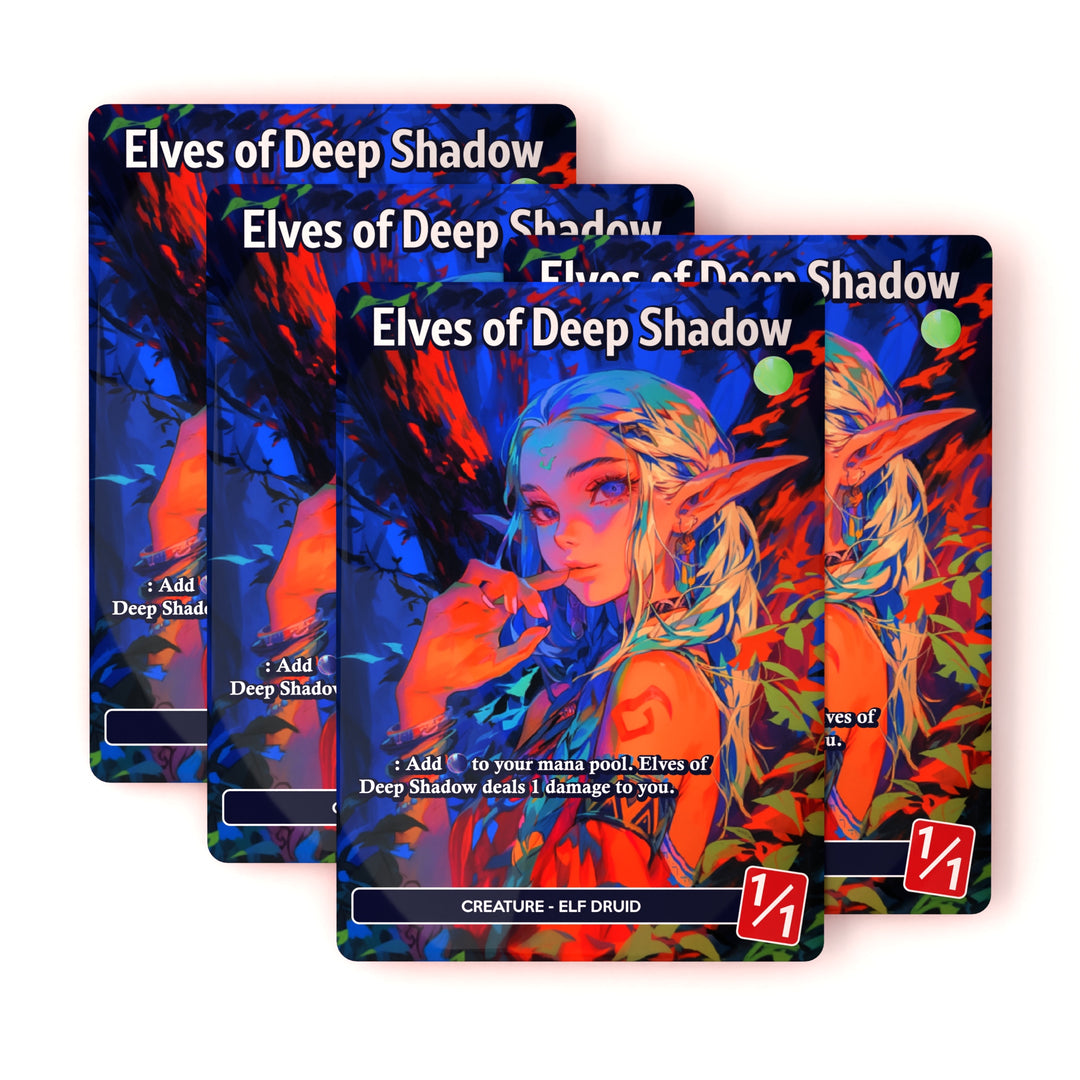 Elves of Deep Shadow MTG Proxy