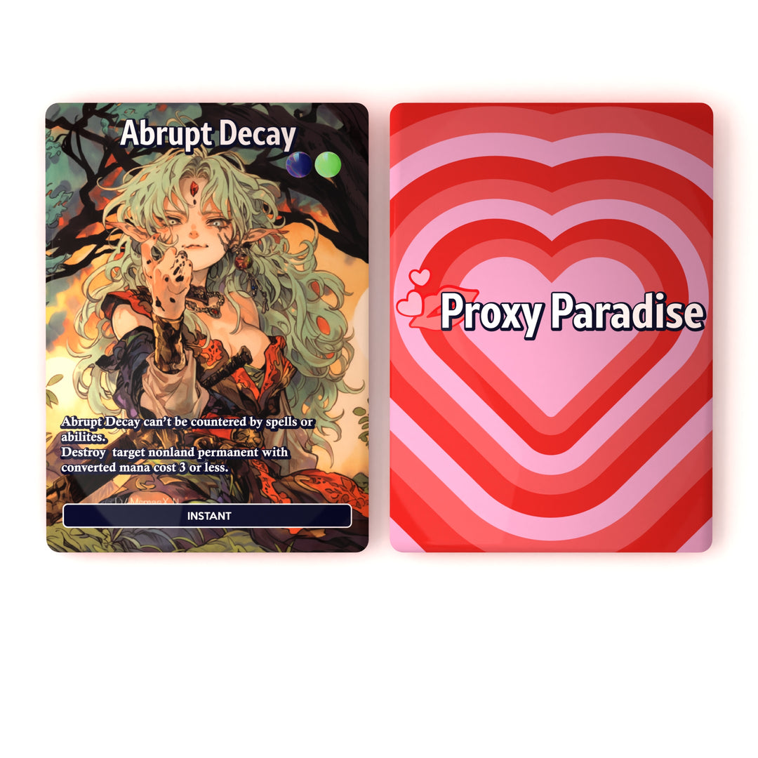 Abrupt Decay MTG Proxy