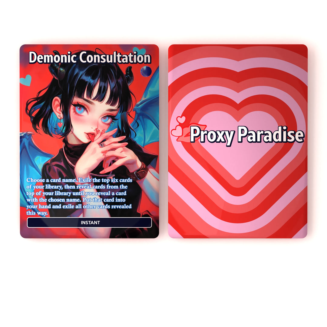 Demonic Consultation MTG Proxy