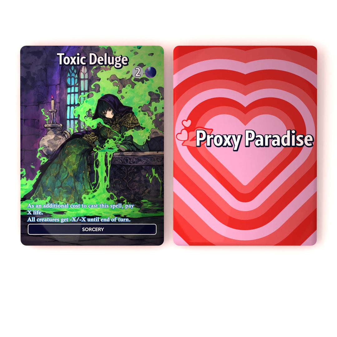 Toxic Deluge MTG Proxy