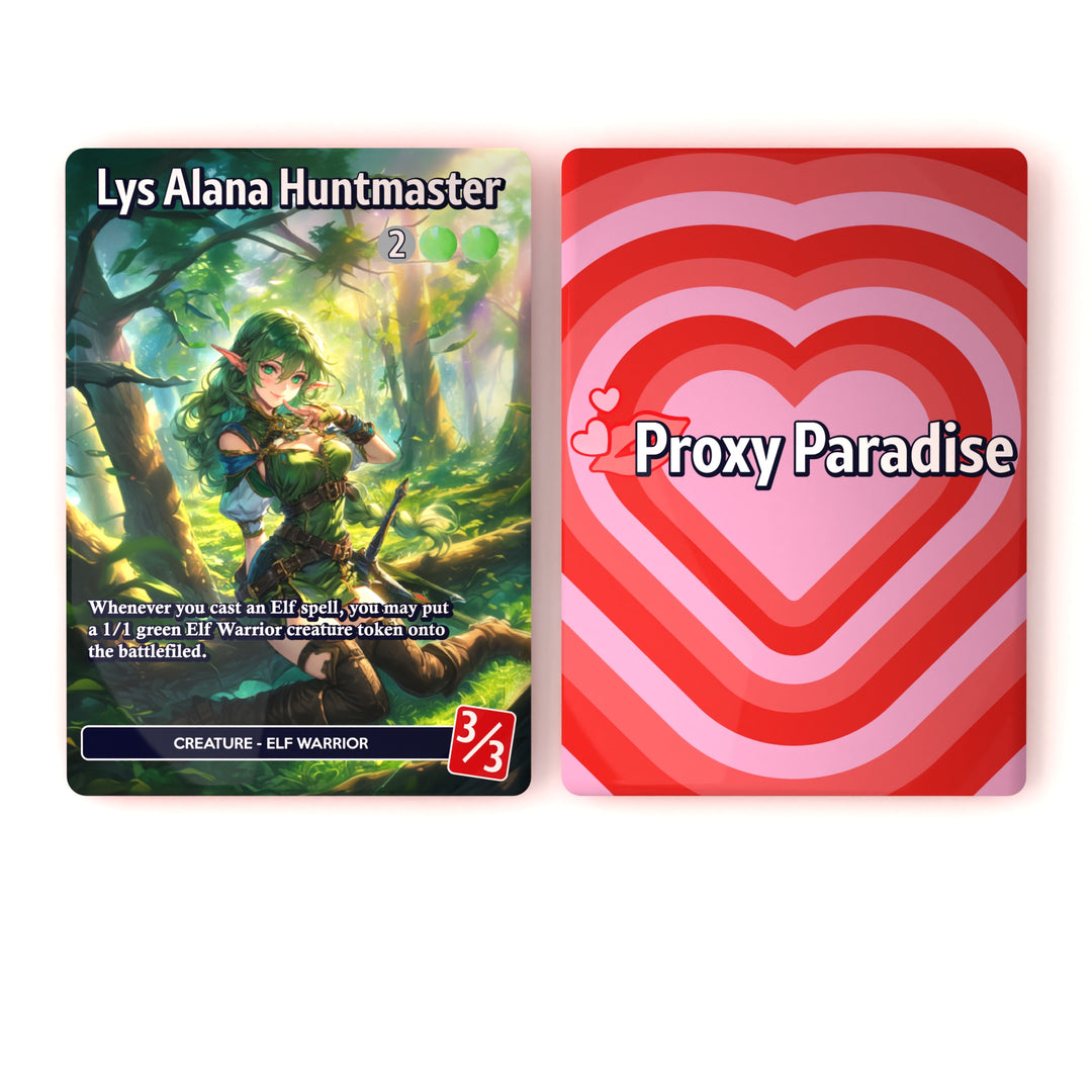 Lys Alana Huntmaster MTG Proxy